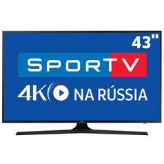 Smart TV LED 43" UHD 4K Samsung 43MU6100  - R$1781 em 1x no Cartão ou Boleto