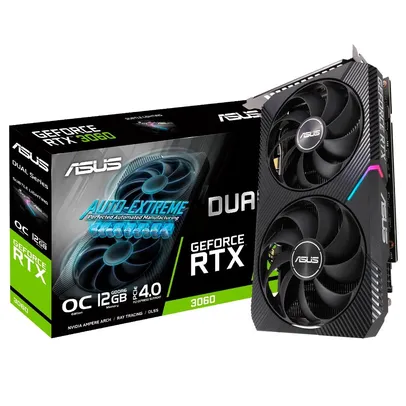 Placa de Vídeo Asus NVIDIA GeForce DUAL RTX3060 O12G V2