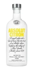 Absolut Vodka Citron Sueca 750ml