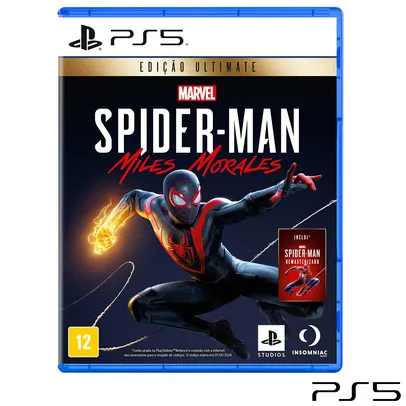 Jogo Marvel's Spider-Man: Miles Morales Edição Ultimate para PS5