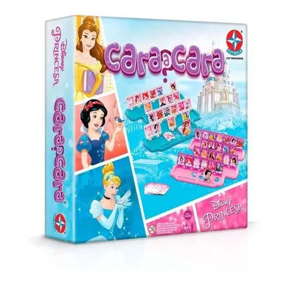 Jogo Cara A Cara Princesas Disney Estrela Brinquedo | R$67