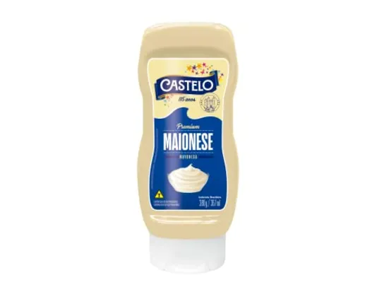 Castelo Alimentos Maionese Top Down, 380g