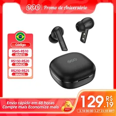 Fone de Ouvido QCY HT05 ANC fone de ouvido sem fio