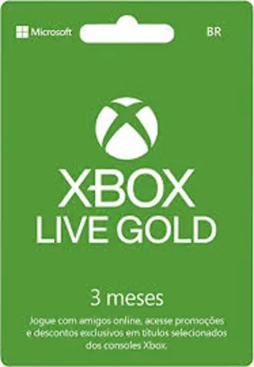 Xbox Live Gold 3 meses Xbox Live Key GLOBAL