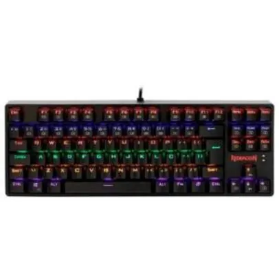 Teclado Mecânico Gamer Redragon Daksa K576, LED Rainbow, Switch Outemu MK2 Blue, ABNT2 - K576 R-1