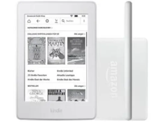 Kindle 8ª Geração Amazon Tela 6” 4GB Wi-Fi - Branco