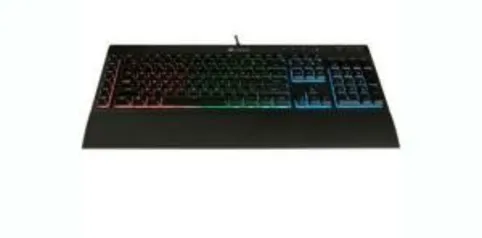 Teclado Gamer Corsair K55, RGB, ABNT2