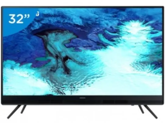 TV LED 32" Samsung 32K4100 - Conversor Digital 2 HDMI 1 USB por R$ 999