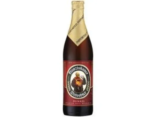 Cerveja Franziskaner Hefe Weissbier Dunkel - 500ml | R$7