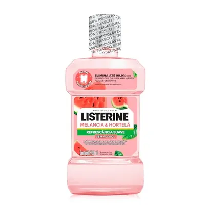 [Recorrência] LISTERINE® Melancia & Hortelã Enxaguante Bucal Sem Álcool, 250mL