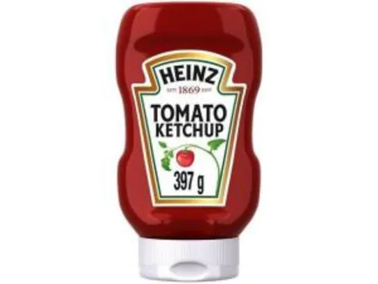 [APP + C. OURO] Ketchup Tradicional Heinz 397g | R$4,74