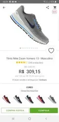 Tênis Nike Zoom Vomero 13 Masculino R$309