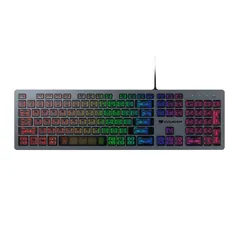 Teclado Gamer Cougar Vantar AX, Rainbow, ABNT2, Switch Scissor, CGR-WRXMI-VAA