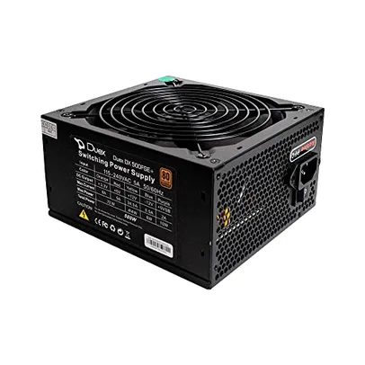 Fonte de Alimentação Duex DX-500FSE+ 500W 80 Plus Bronze PFC Ativo com cabo