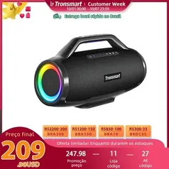 [No Brasil/Moedas R$ 1079,30] Speaker Tronsmart Bang Max 130W 