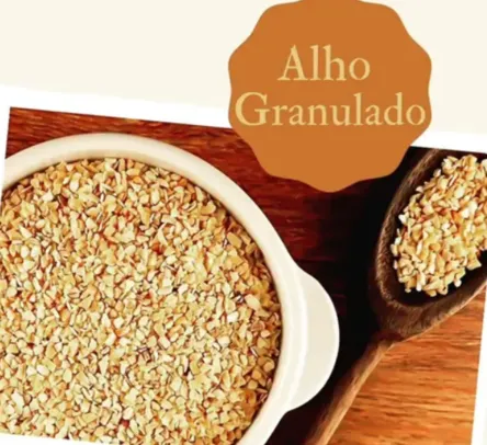 Alho Granulado100Gr (Produto vendido a granel)