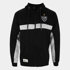 [APP/SELECIONADOS] Jaqueta Atlético Mineiro Moletom SPR C/ Capuz Masculina