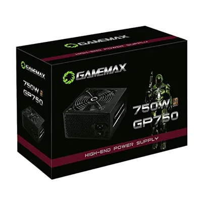 Fonte De Alimentacao 750w Gp750 Gamemax Em até 10x R$ 33,53 sem juros