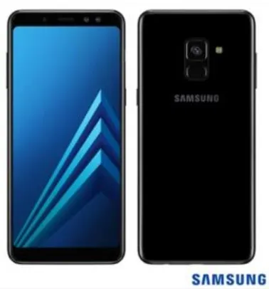 Smartphone Samsung Galaxy A8 Dual Chip Android 7.1 Tela 5.6" Octa-Core 2.2GHz 64GB 4G Câmera 16MP - Preto