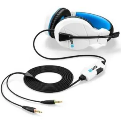 Headset Gamer Sharkoon Rush ER3 (Branco) | R$82
