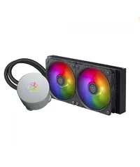 Water Cooler SilverStone IceMyst, 240mm, ARGB, Intel-AMD, Controladora, Black, SST-IM240-ARGB