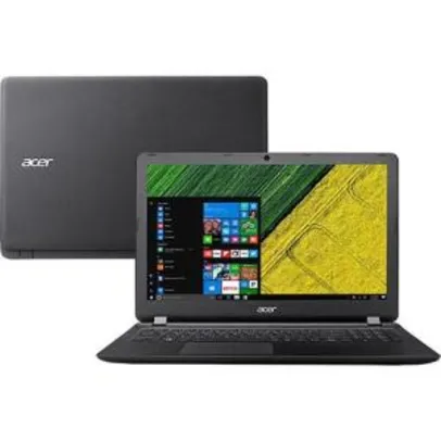 Notebook Acer ES1-572-51NJ Intel Core 7 I5 4GB 1TB LED 15.6" Windows 10 - Preto 1.889 no boleto