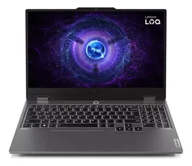 Notebook Gamer Lenovo Loq Intel Core i5 - 12450H, 8GB RAM, 512GB SSD, NVIDIA RTX 2050, Windows 11 Home, Tela 15,6 FHD Cor Storm grey - 83EU0000BR