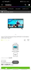 Smart TV LED 43 Philips | R$ 1439