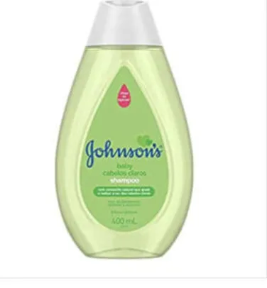 Shampoo Infantil Cabelos Claros, Johnson's, 400ml - R$7