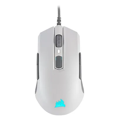 Mouse Gamer Corsair M55 Pro, RGB, 8 Botões, 12400DPI, Branco | R$180