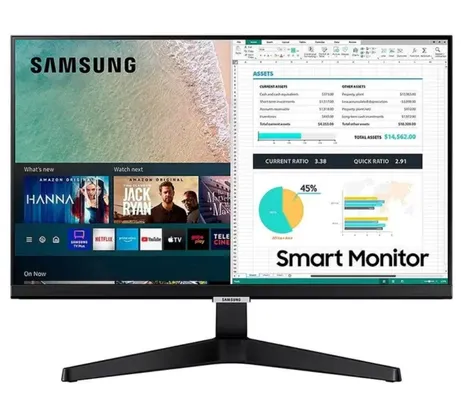 Smart Monitor 24" Samsung LCD com Plataforma Tizen - M5