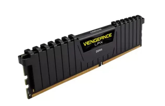 Memória Corsair 32GB 3000Mhz Vengeance LPX DDR4 C16 Black - CMK32GX4M1D3000C16