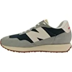 Tênis New Balance 237, Masculino, Preto/Branco, 42 