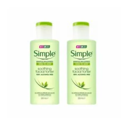 Leve 2 Pague 1: Tonico Facial Simple Sooth 200ml