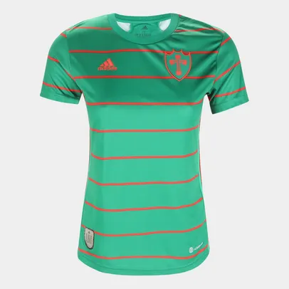 Camisa Portuguesa Home 22/23 S/N° Torcedor Adidas Feminina