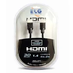 Cabo HDMI 1.4 3D ELG High Speed HS2050 – 5 metros