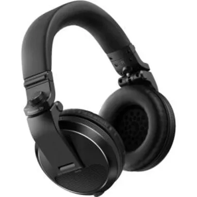 Headphone Profissional Pioneer HDJ-X5-K de Alta Qualidade para DJ