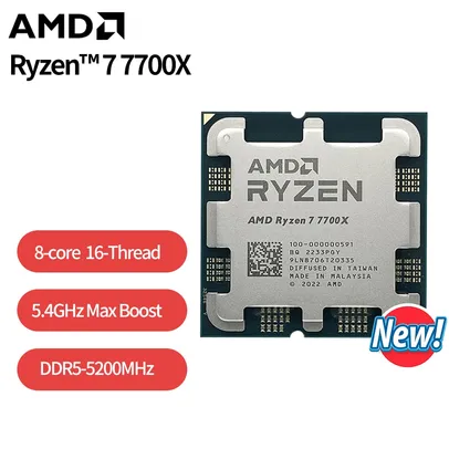 Processador AMD Ryzen 7 7700x