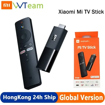 (Primeira compra) Mi Stick tv Xiaomi Versão Global | R$174