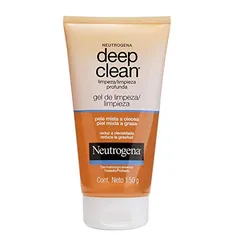 [Recorrência] Gel de Limpeza Profunda Deep Clean, Neutrogena, 150g