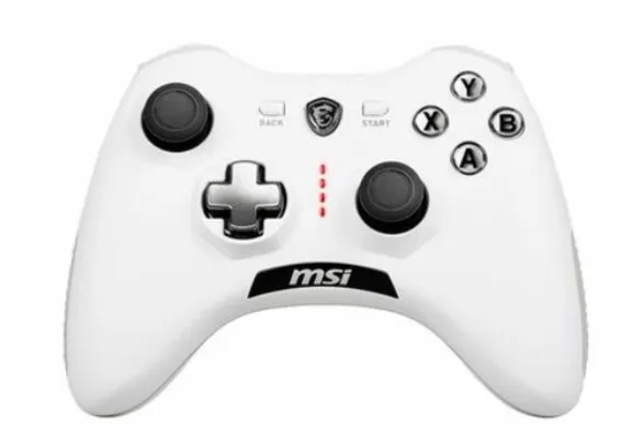 Controle Sem Fio MSI Force GC20 V2, PC e Android, Branco - S10-04G0020-EC4