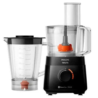 Multiprocessador Walita PowerChop 2 Velocidades 750W com Liquidificador