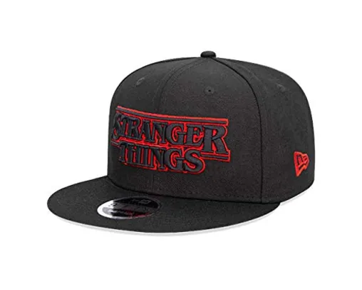 BONE 9FIFTY STRANGER THINGS NETFLIX ABA RETA SNAPBACK PRETO New Era