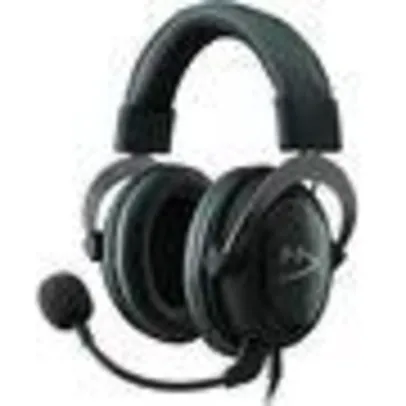 Headset Gamer HyperX Cloud II, Som Surround 7.1, Drivers 53mm, USB e P3, Preto e Cinza - KHX-HSCP-GM