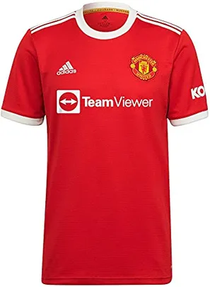 Camisa Manchester United Home 21/22 Sem nº Torcedor Masculina (G)