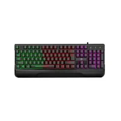 Teclado Gamer Semi Mecanico Iluminação Rainbow BPC-K7038 - BRAZILPC | R$57