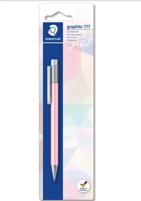 [Prime] STAEDTLER Lapiseira 777, 0.5mm Graphite Pastel, Cor Rosa, Multicolorido