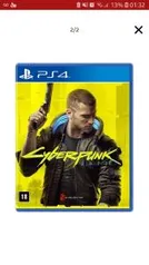 (Boleto APP) Cyberpunk 2077 - Mídia Física PS4 e Xbox One | R$227