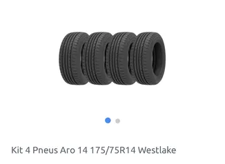 Kit 4 Pneus Aro 14 175/75R14 Westlake