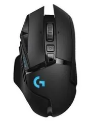 Mouse Sem Fio Gamer Logitech G502 Hero 16k Lightspeed, Recarregável, RGB Lightsync, 11 Botões, 16000DPI | R$399